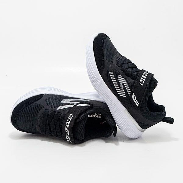 ZAPATILLAS SKECHERS GO RUN 400 V2 WATIX NIÑOS 405104L-BKSL-1