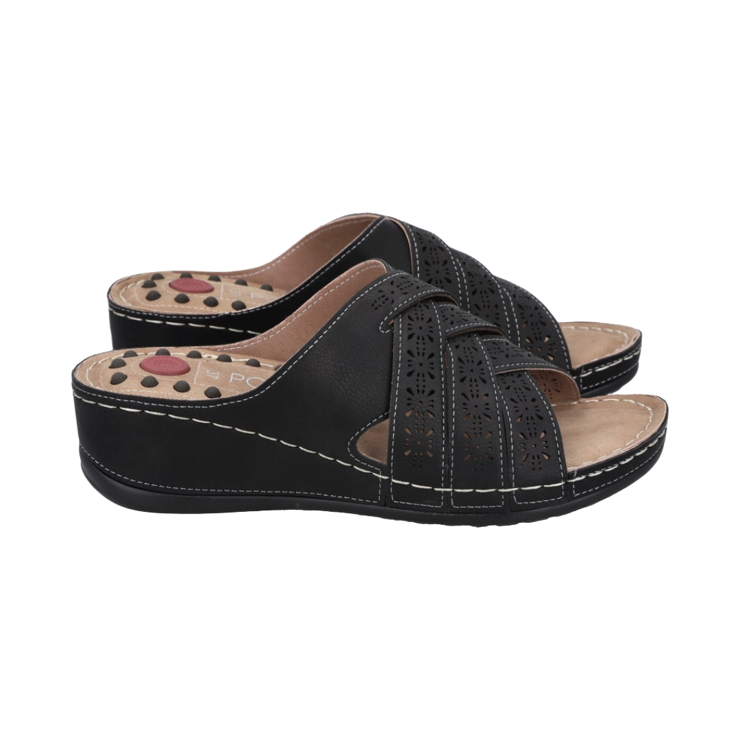 SANDALIAS POLICE NEGRO MUJER PO-POS25Y086-2