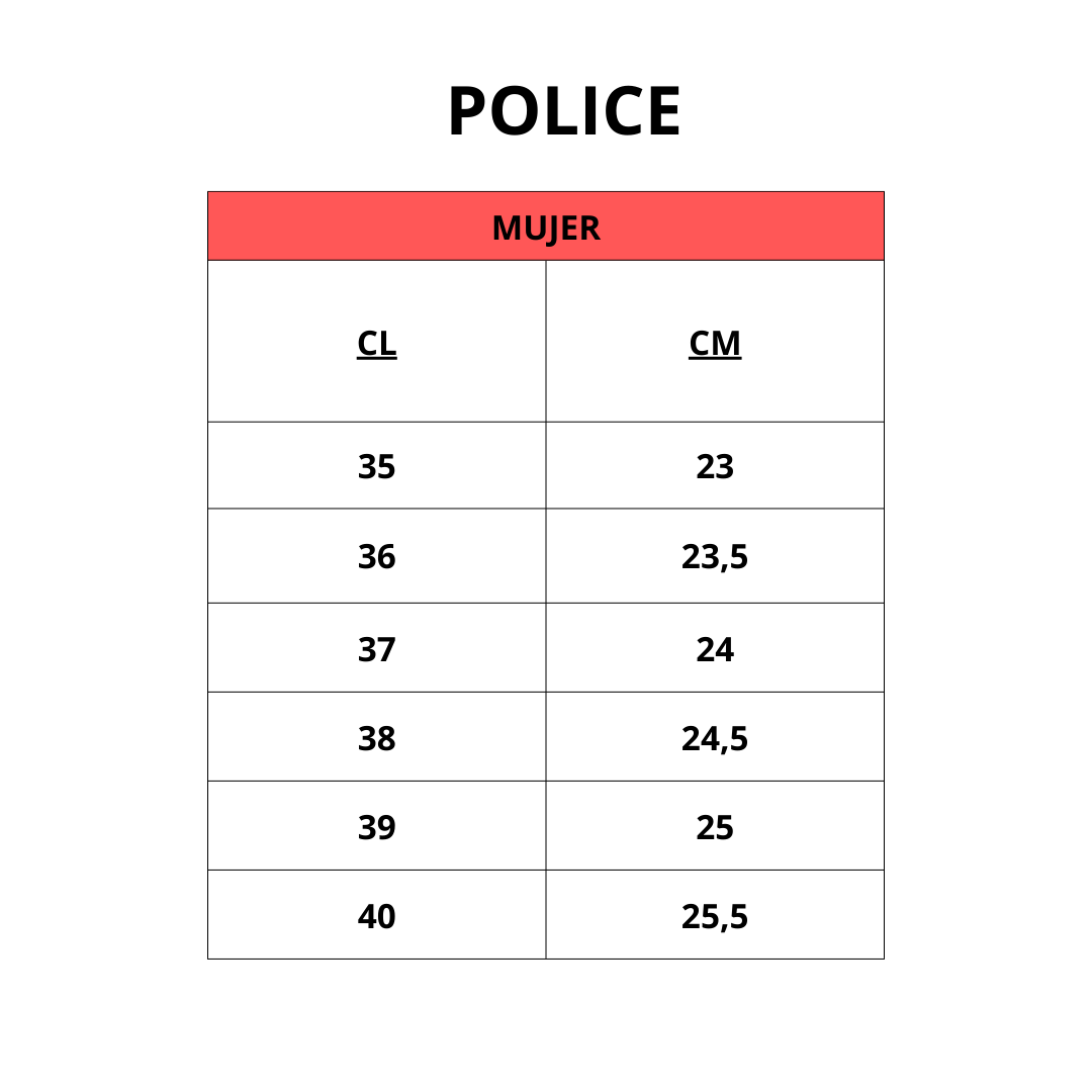 SANDALIAS POLICE NEGRO MUJER PO-POS25Y086-4