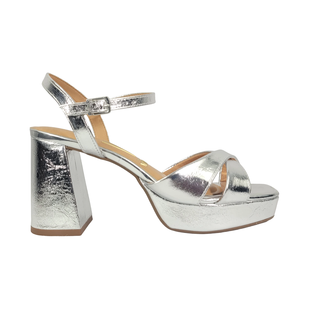 SANDALIAS DE FIESTA VIZZANO PLATA MUJER | 6472.204.30591-41-0
