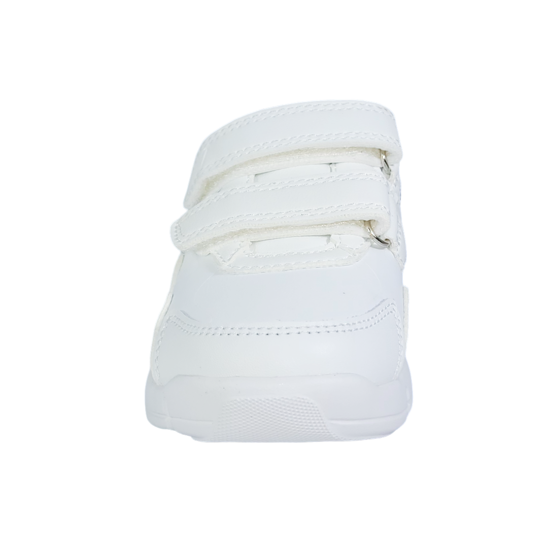 ZAPATILLAS ESCOLARES BLANCAS INFANTIL BUBBLE GUMMERS BTS AIRGAMES | 281-1542-2