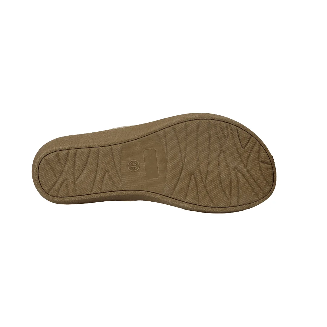 SANDALIAS BONNY FRANCO DORADO MUJER | 384-0972-3