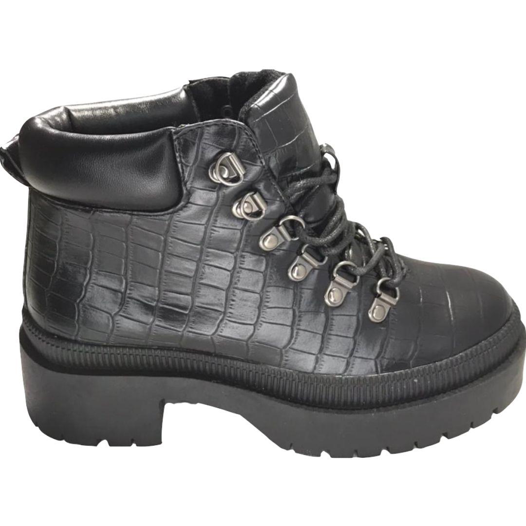 Botin STYLO Mujer Negro KX1910608BK-1
