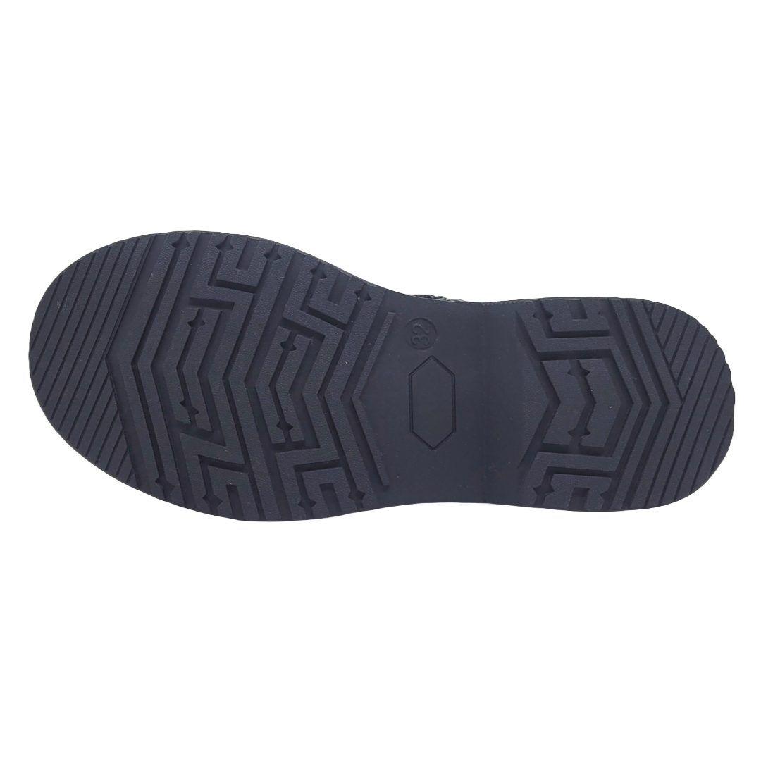 BOTINES BAMBOO NEGRO CHAROL 1817-2