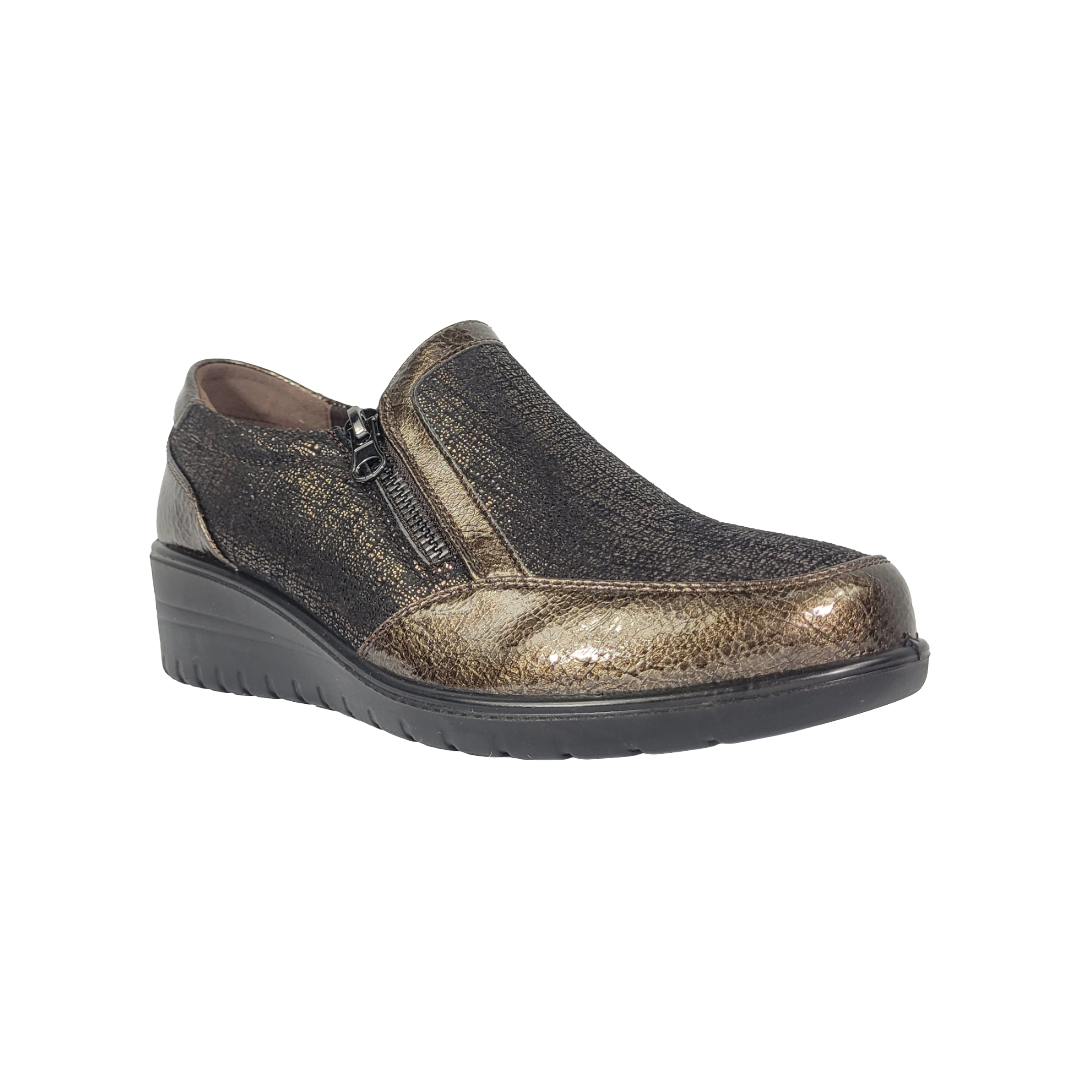 MOCASINES BY PASS COBRE MUJER I26-ZW03-15-1