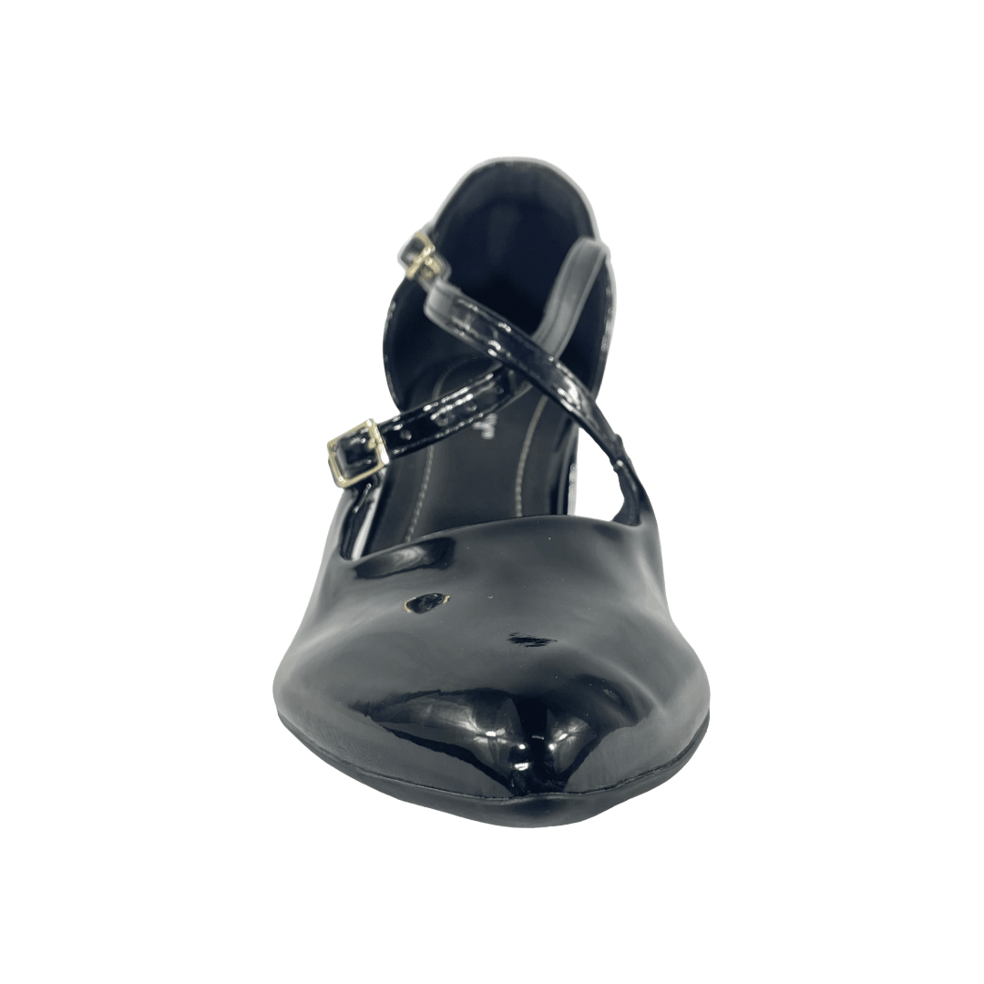 SANDALIAS DE FIESTA PICCADILLY NEGRO CHAROL MUJER PI-74521400000001-2