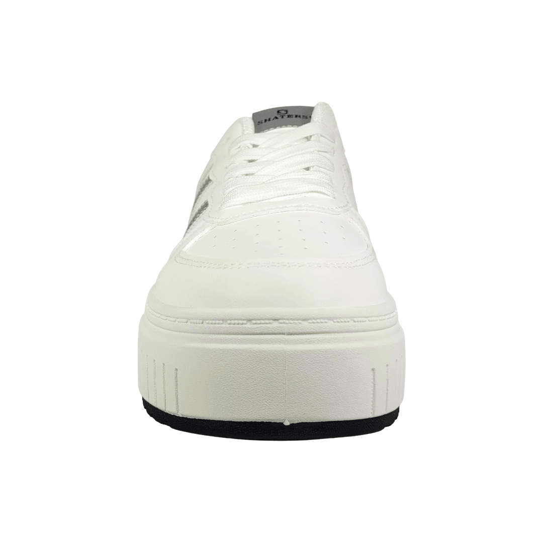 ZAPATILLAS URBANAS SKATER BLANCO MUJER | 772-0615-2