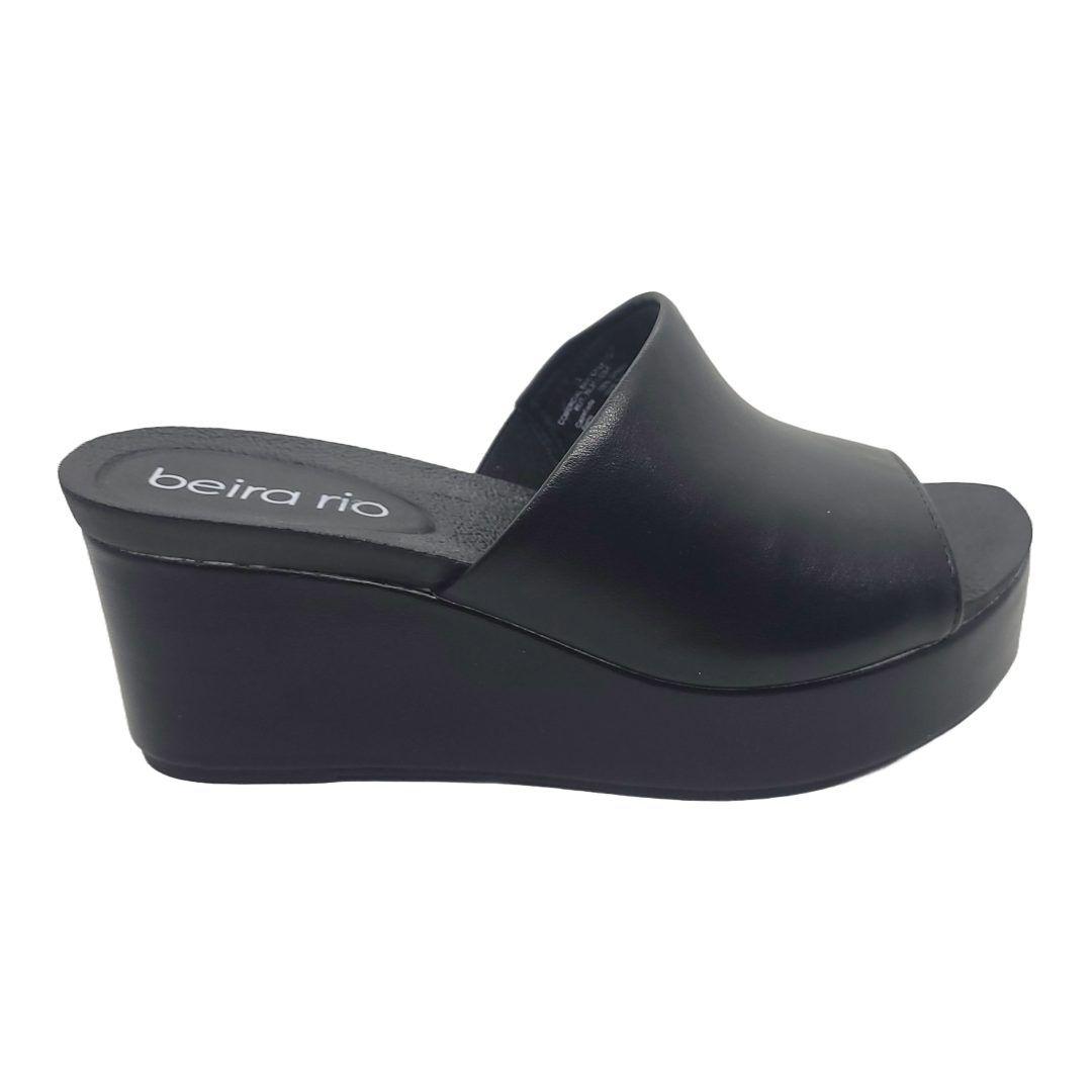 SANDALIAS BEIRA RIO NEGRO MUJER | 8407.100.9569-15758-0