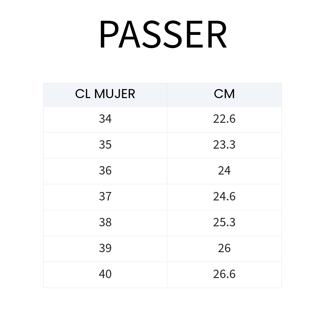 SANDALIAS PASSER NEGRO CASUAL MUJER | 018-02-5