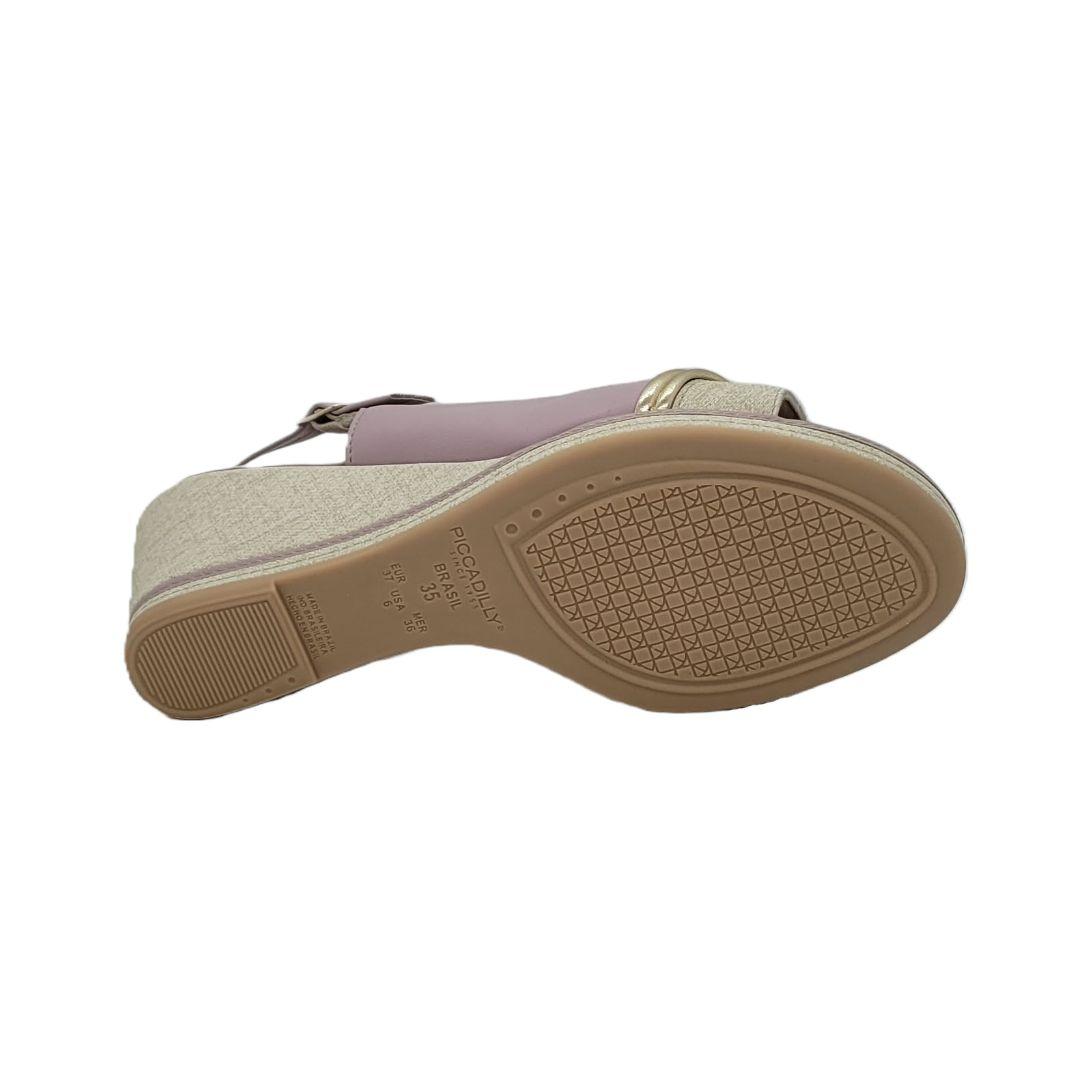 Sandalia Piccadilly Natural/Lavanda PI-40820000000004-2