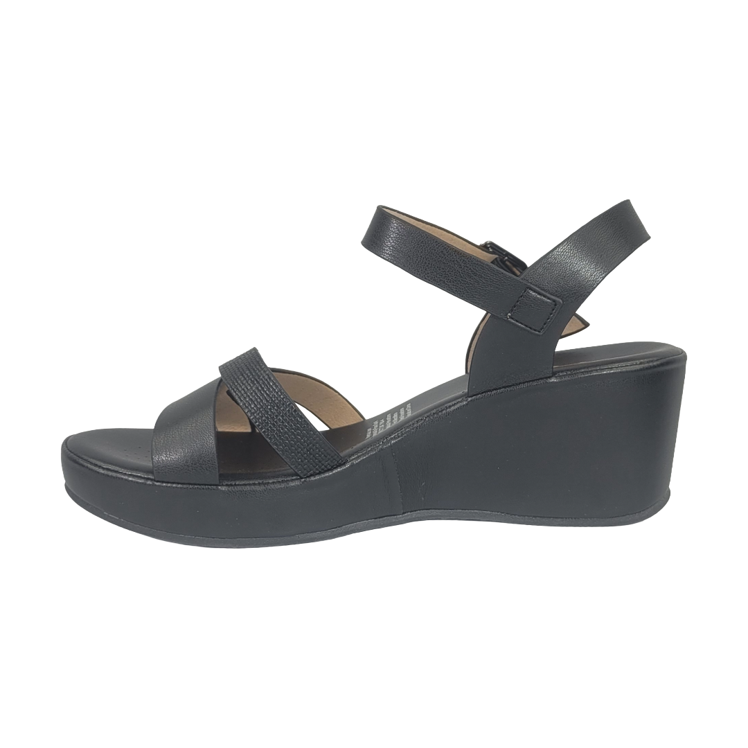 SANDALIAS DE FIESTA BY PASS NEGRO MUJER Y3619-1A-3