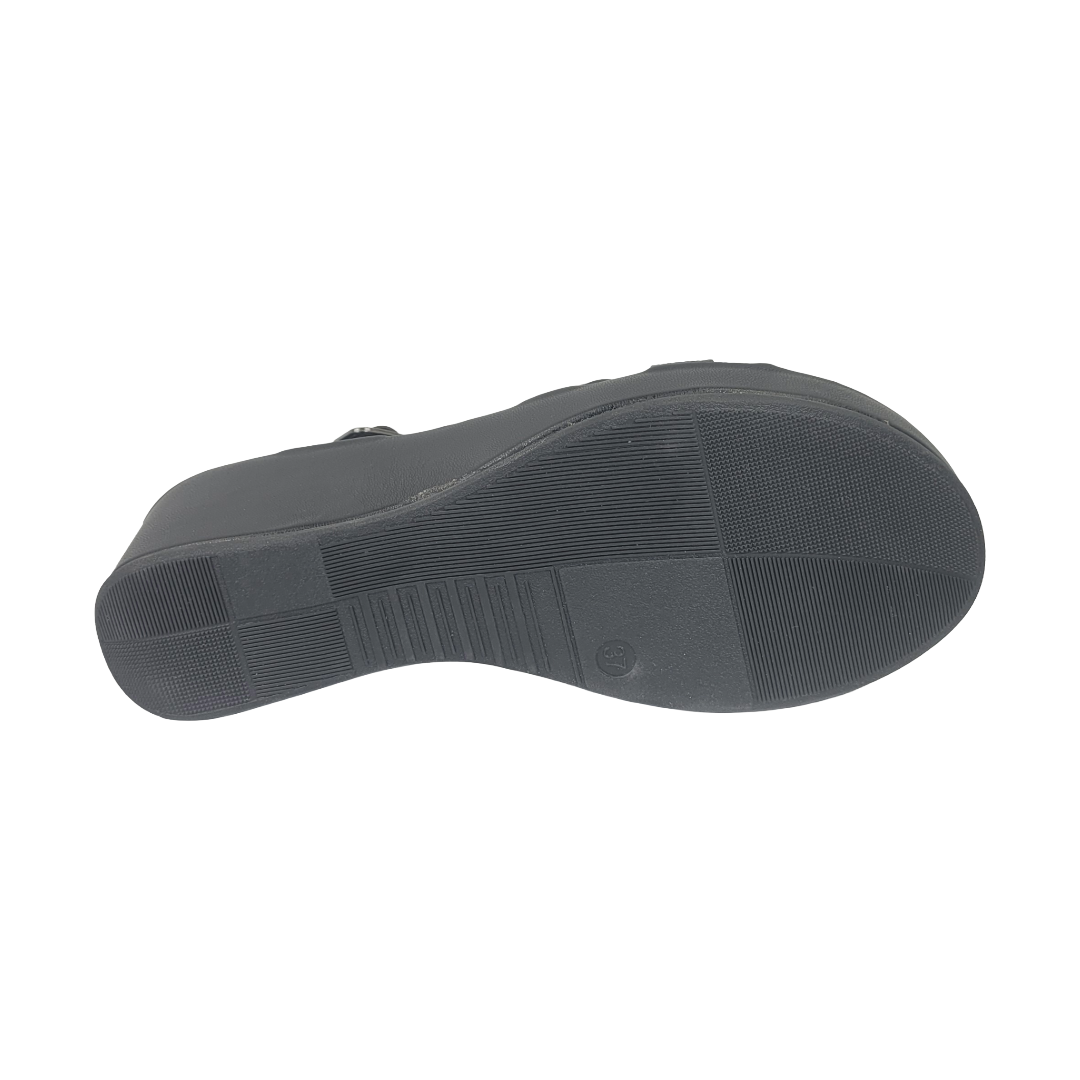 SANDALIAS DE FIESTA BY PASS NEGRO MUJER Y3619-1A-4
