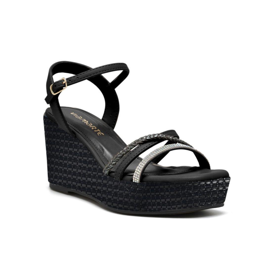 Sandalia De Fiesta Via Marte Black 23-11503-01-0