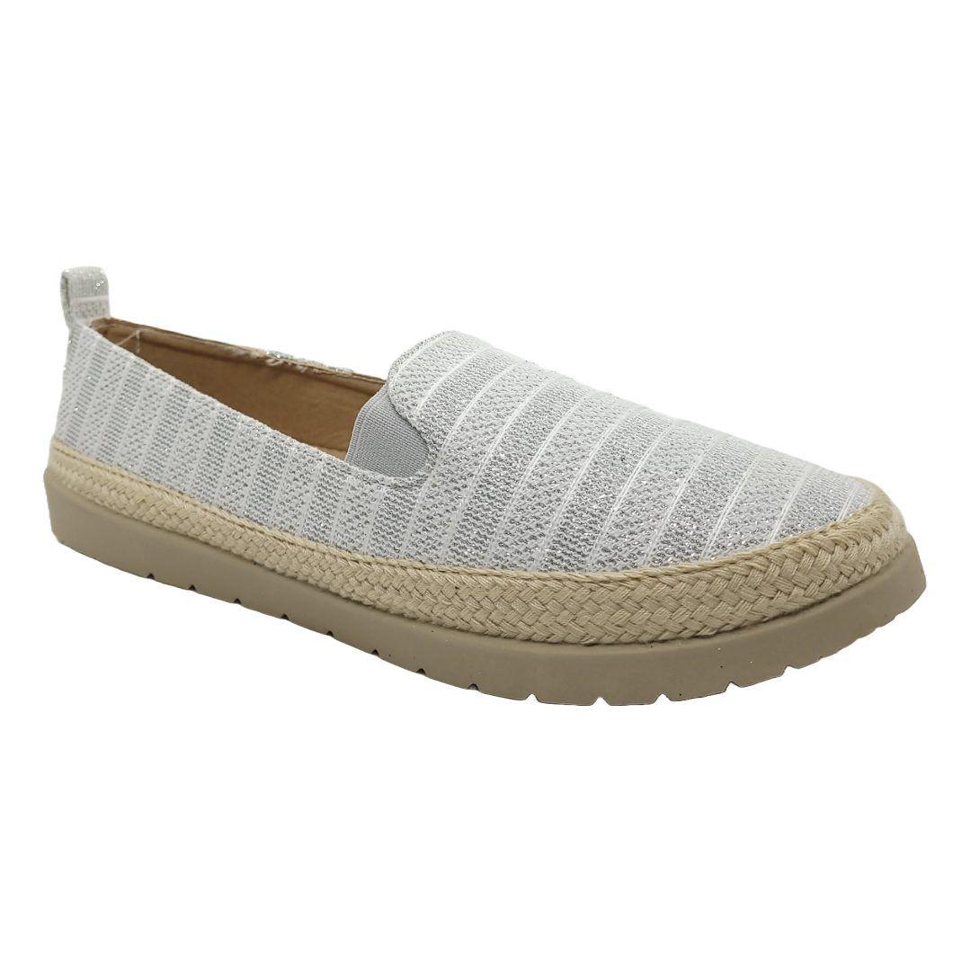 ALPARGATA HUALUNAOTE SILVER MUJER | HLD-628A-1