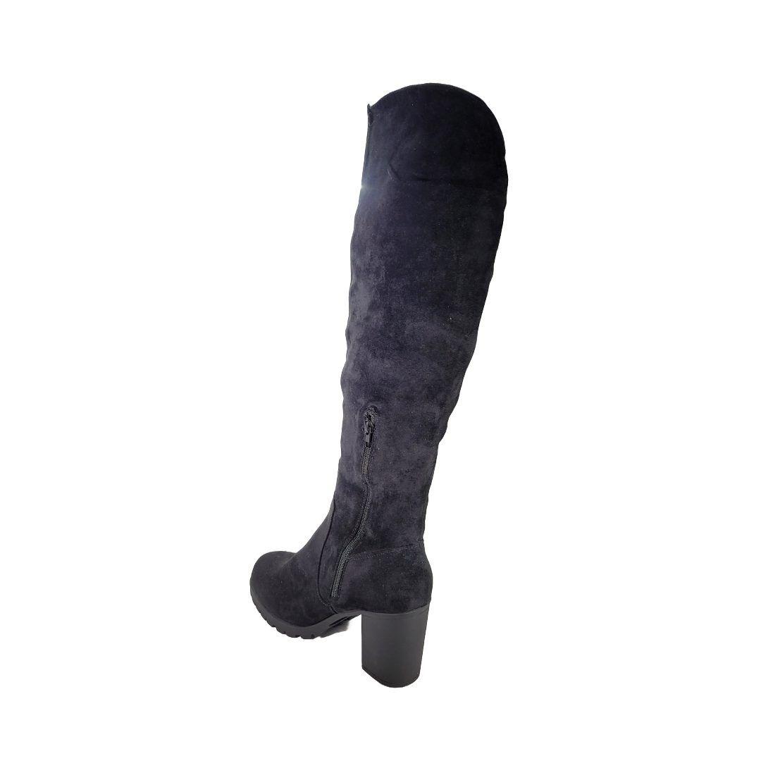 BOTAS BONNY FRANCO DE GAMUZA NEGRA 362-2606-2