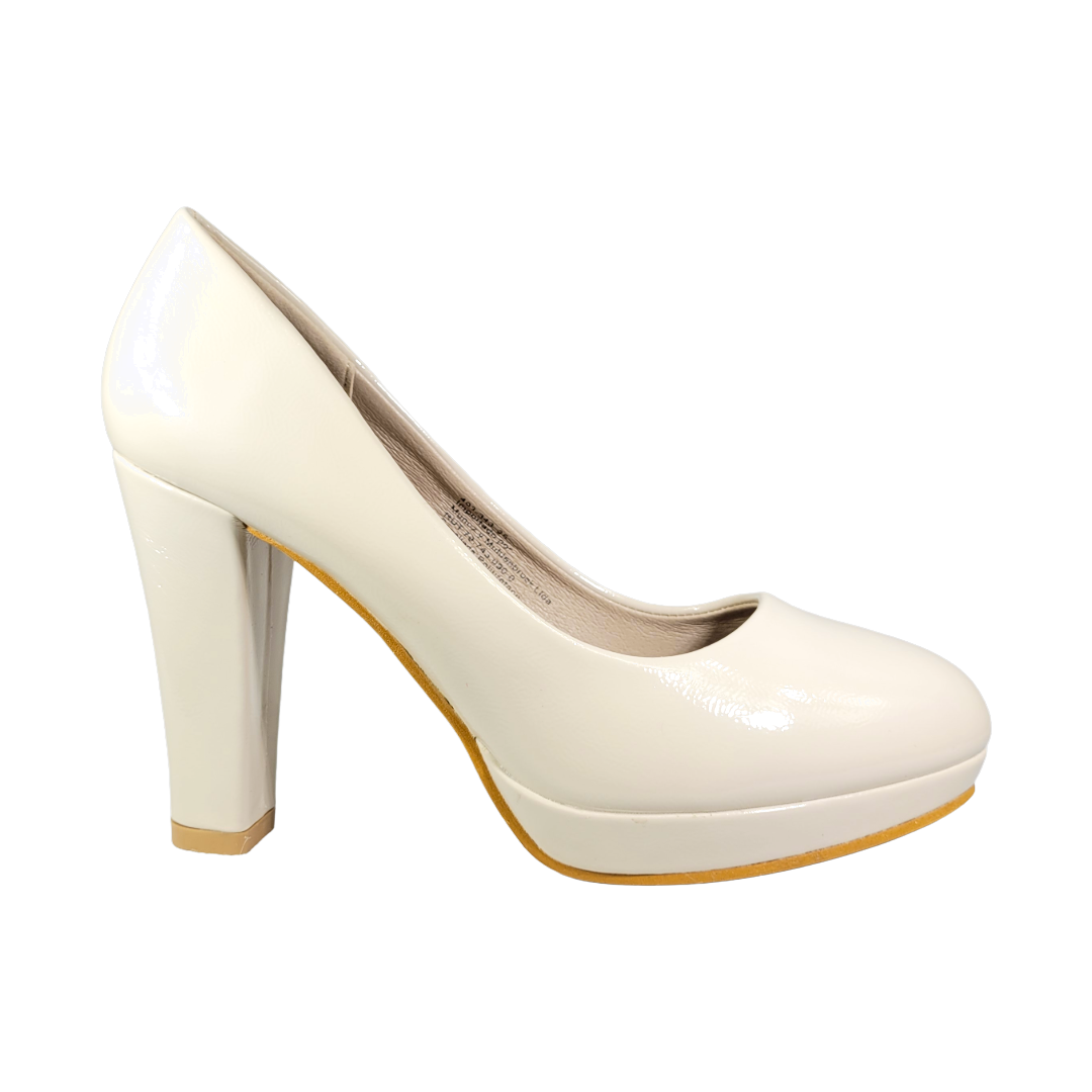 ZAPATOS CASUALES BONNY FRANCO BEIGE CHAROL MUJER | 403-0343-0