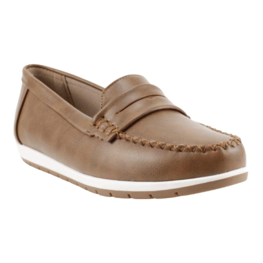 MOCASIN NEW WALK BIANCA CAFÉ | FM1240-40-2