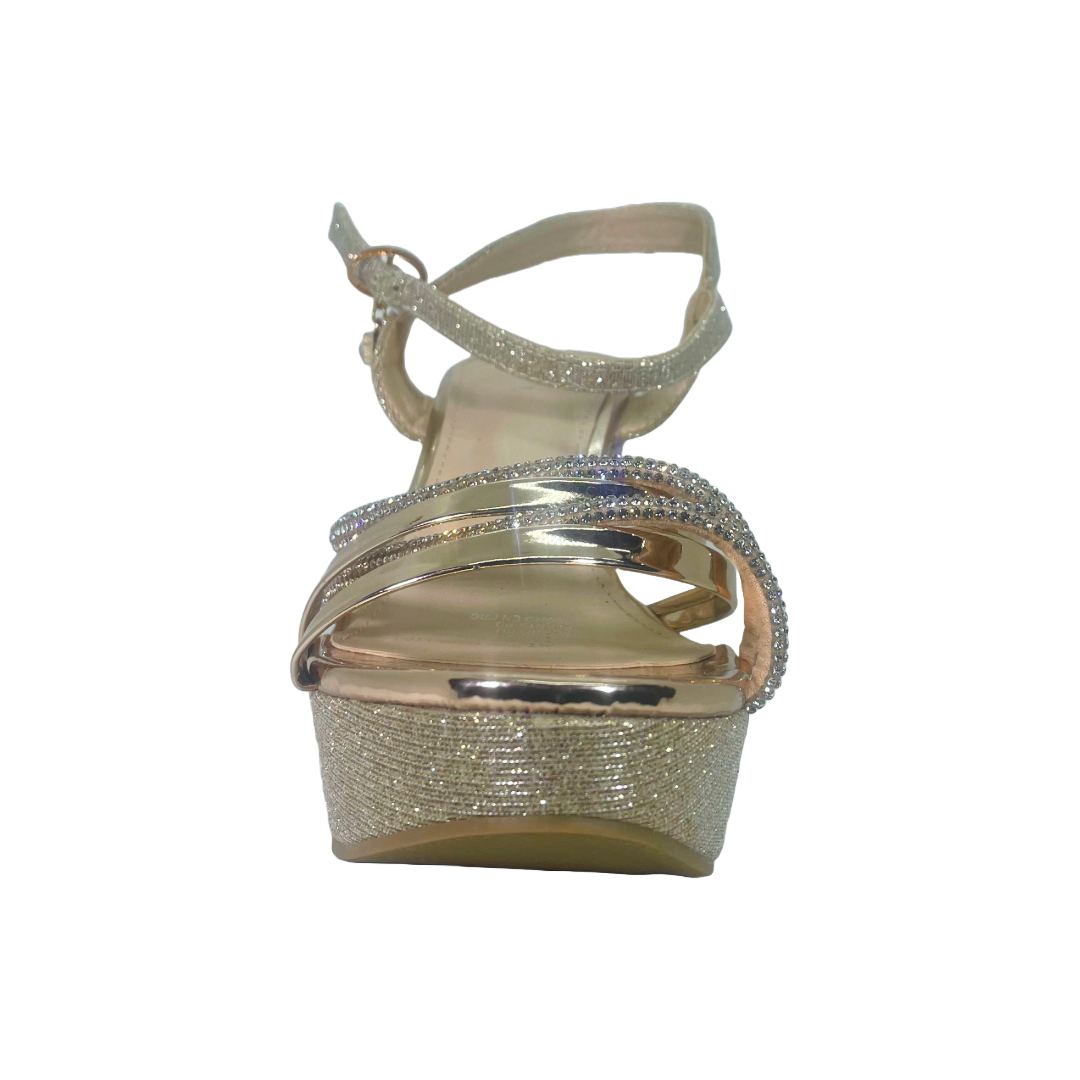 SANDALIAS DE FIESTA AGUXI CHAMPAGNE 2083-2