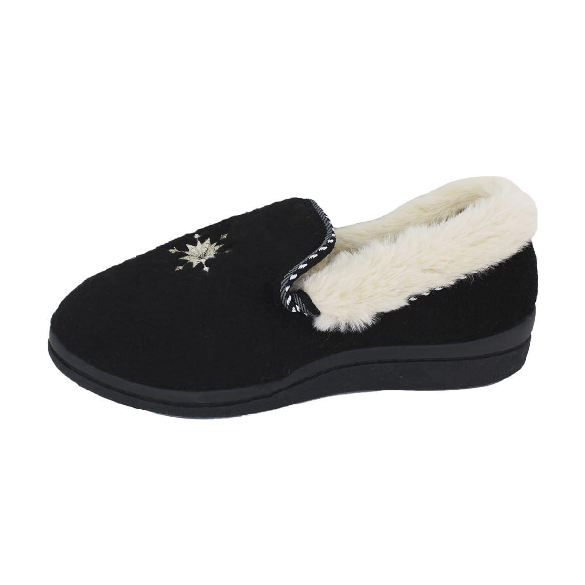 ZAPATO DE DESCANSO MUJER URBAN COMFORT NEGRO 102-02-1