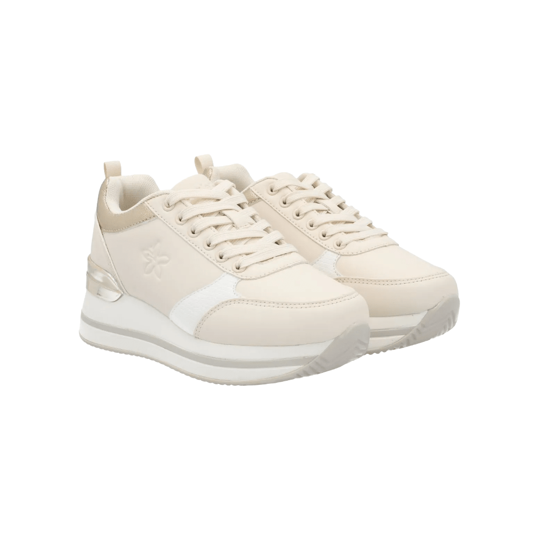 ZAPATILLAS URBANAS AZALEIA BEIGE MUJER AZ210011344-033-4