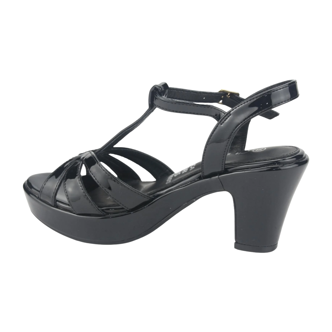 SANDALIAS DE FIESTA CHALADA NEGRO CHAROL (MUJER) | 5-NOTINO-2