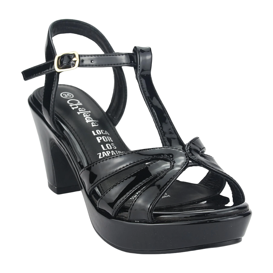 SANDALIAS DE FIESTA CHALADA NEGRO CHAROL (MUJER) | 5-NOTINO-3