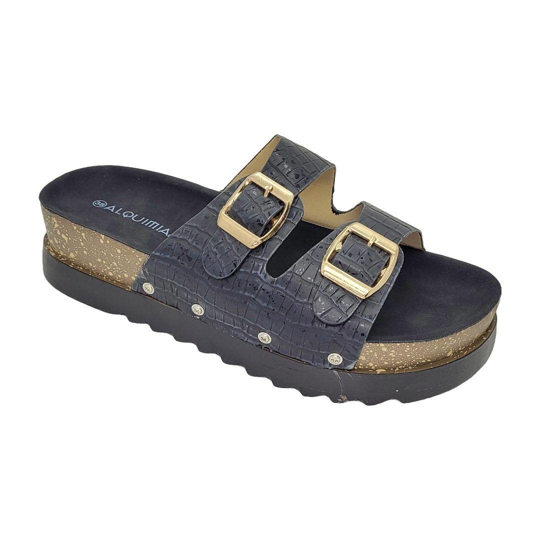 Sandalia Alquimia Alder Negro 3812-0