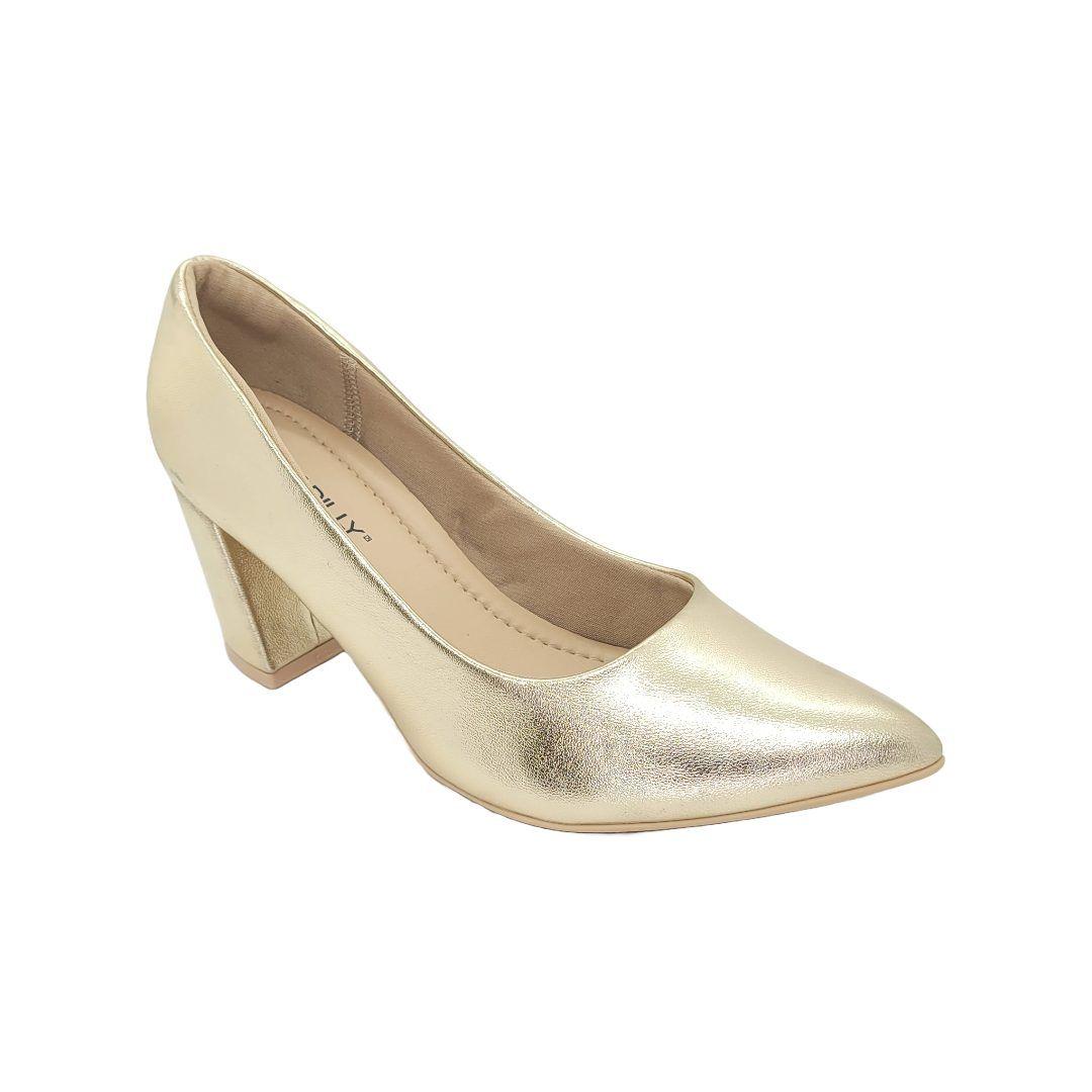 Zapato Stilleto Piccadilly Gold PI-74513500000059-0