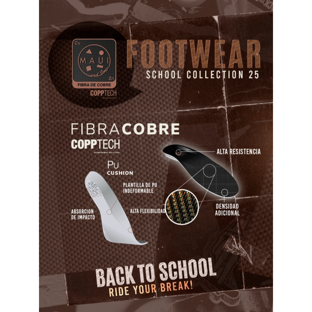 ZAPATILLAS ESCOLAR MAUI RULA INFANTIL | 5CE177-4
