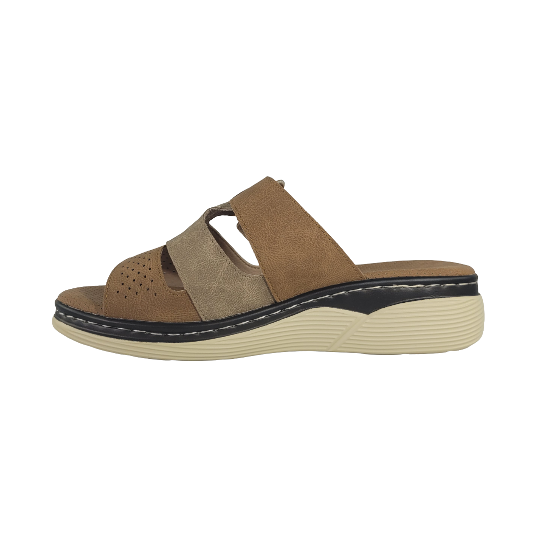 SANDALIAS PASSER CARAMELO MUJER 008-16-3