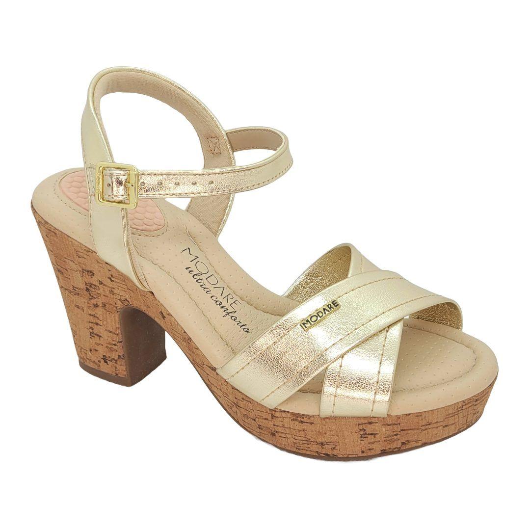 Sandalia De Fiesta Modare Gold Mujer 7165.110.26719-66-0