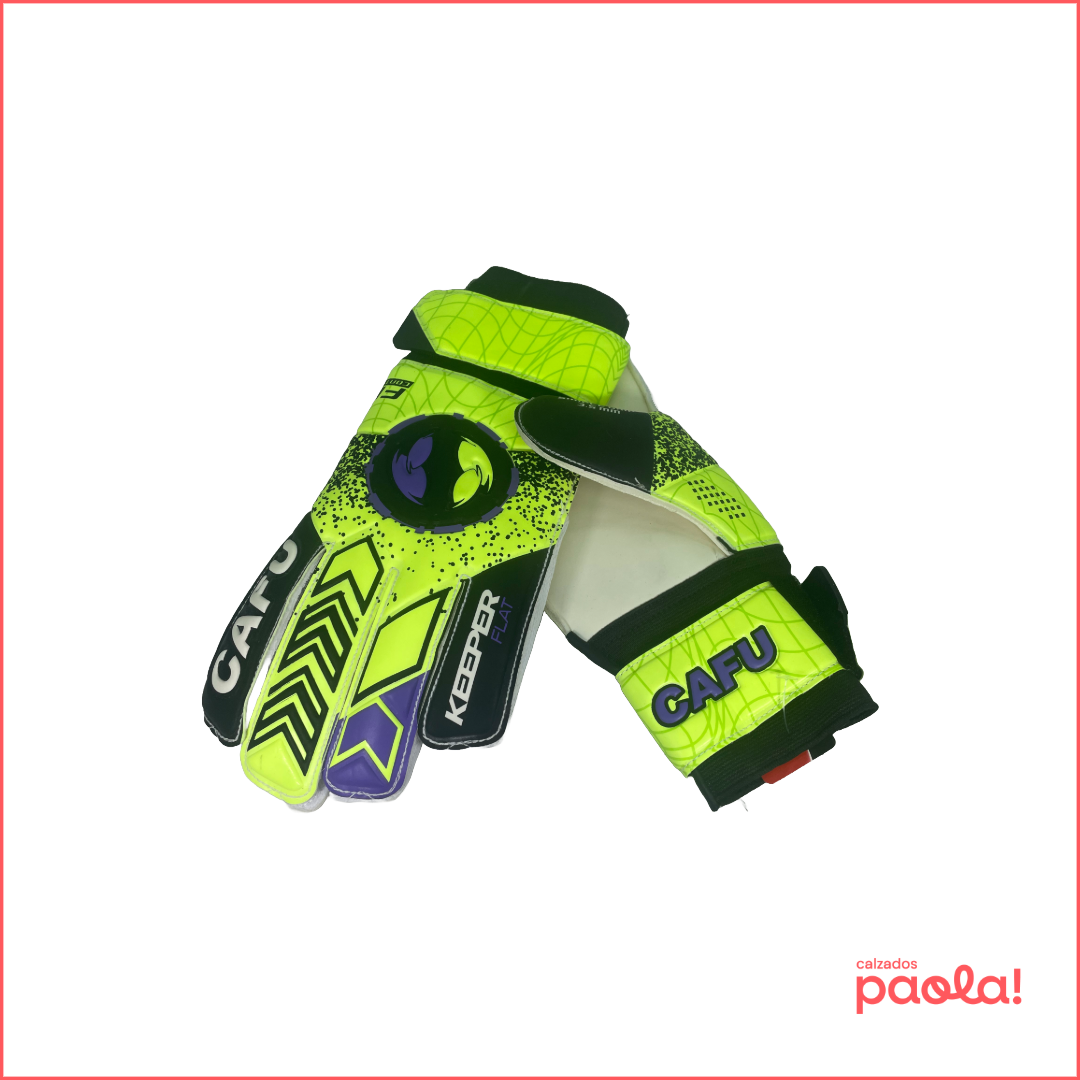 GUANTES DE ARQUERO CAFU AMARILLOS | 520532260-2