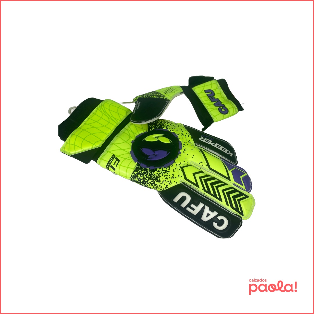 GUANTES DE ARQUERO CAFU AMARILLOS | 520532260-3