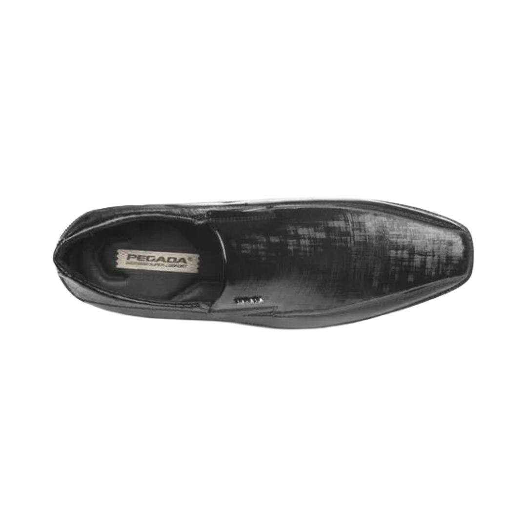 MOCASINES PEGADA NEGRO CHAROL DE HOMBRE 126503-03-1