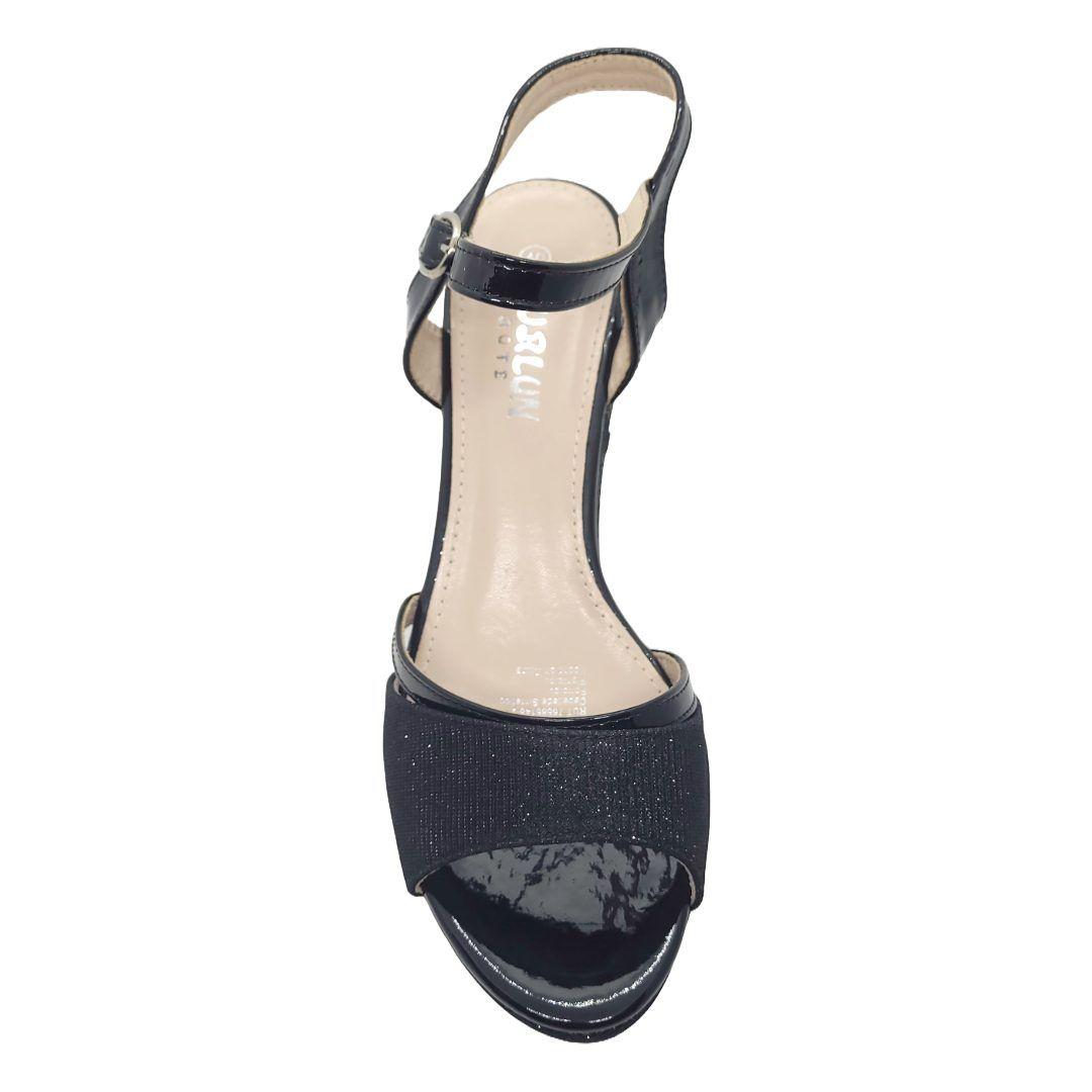 SANDALIAS DE FIESTA HUALUNAOTE NEGRA | R127-3