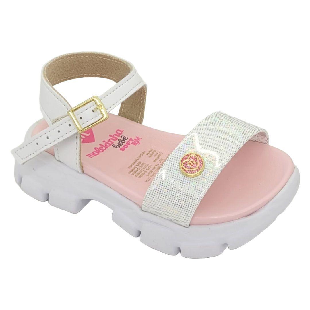 Sandalia Molekinha White Niñas 2713.110.26605-16072-0