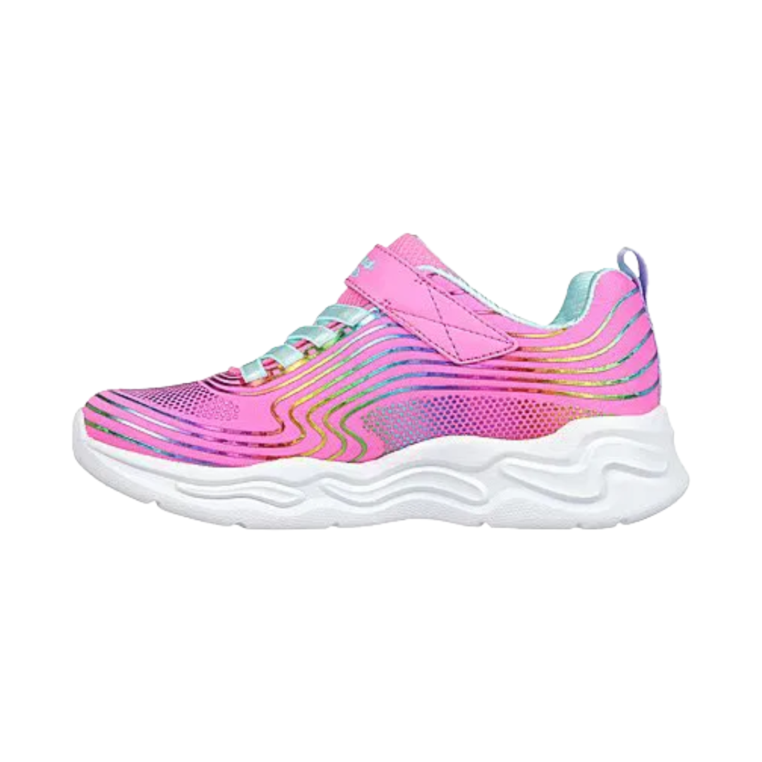ZAPATILLAS URBANAS SKECHERS WAVY INFANTIL | 302338L-PKMT-3