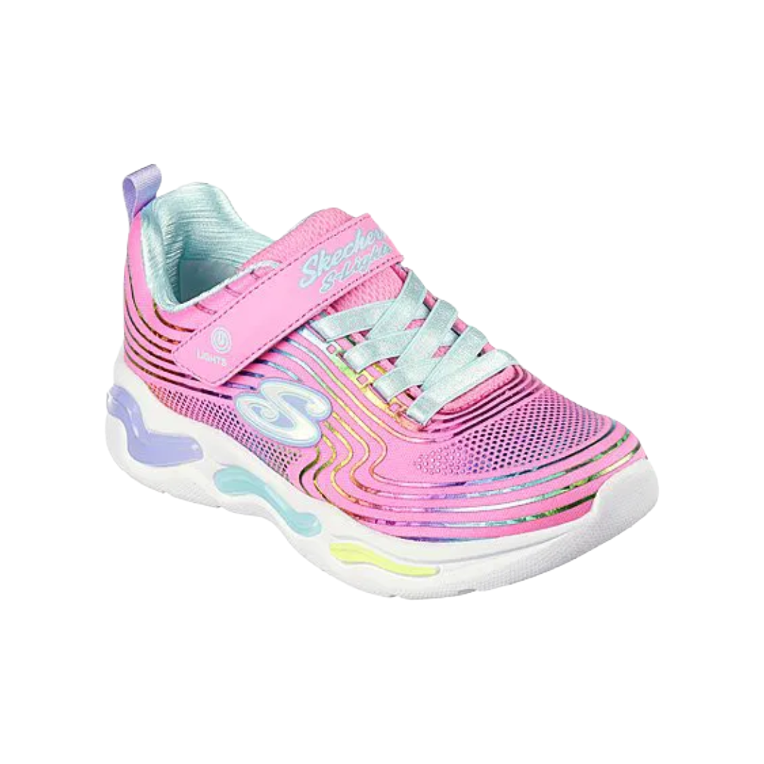 ZAPATILLAS URBANAS SKECHERS WAVY INFANTIL | 302338L-PKMT-4