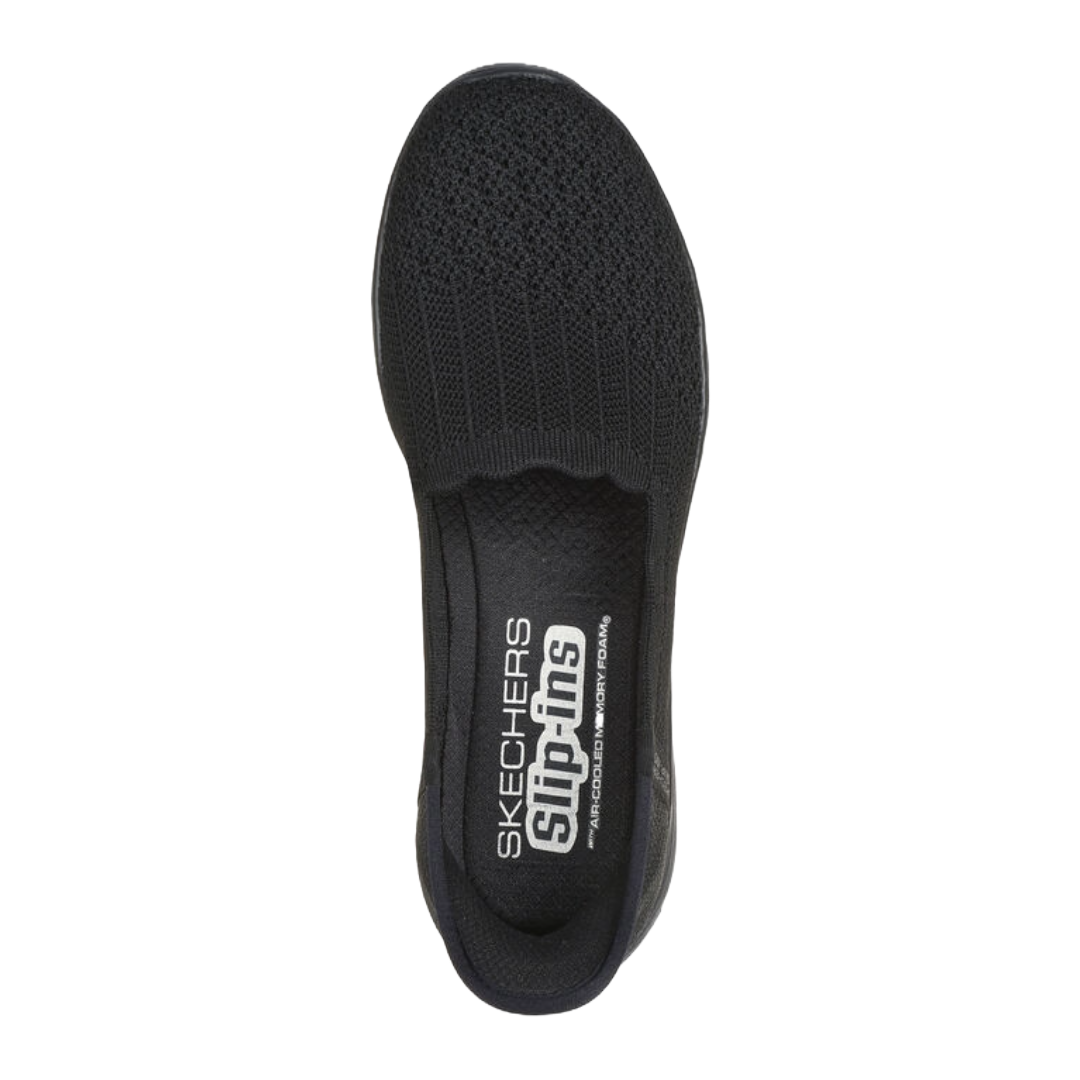 ZAPATILLAS SKECHERS SLIP-INS NEGRAS (MUJER) 158980-BBK-2