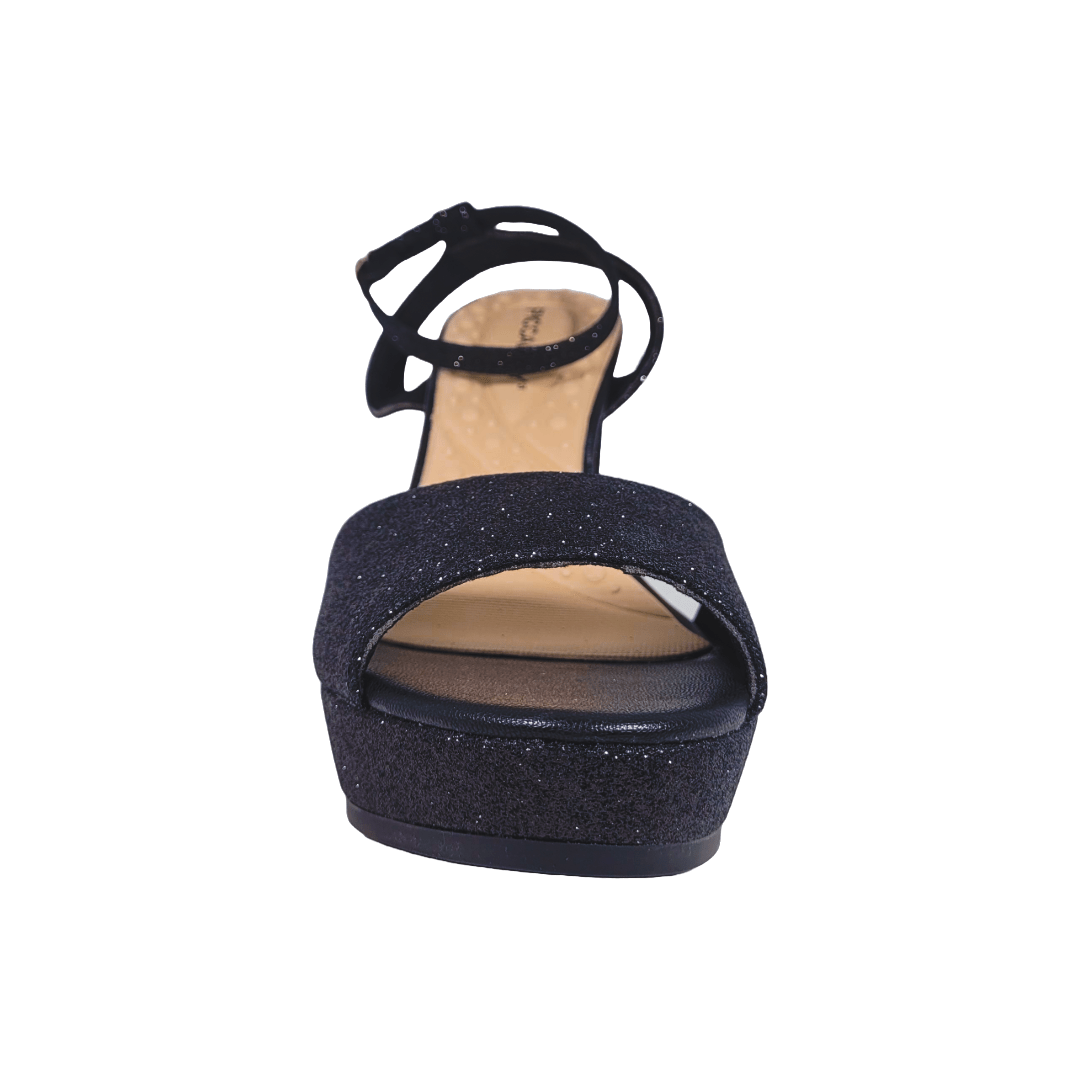 SANDALIA DE FIESTA PICCADILLY NEGRA | PI-81801500000017-2