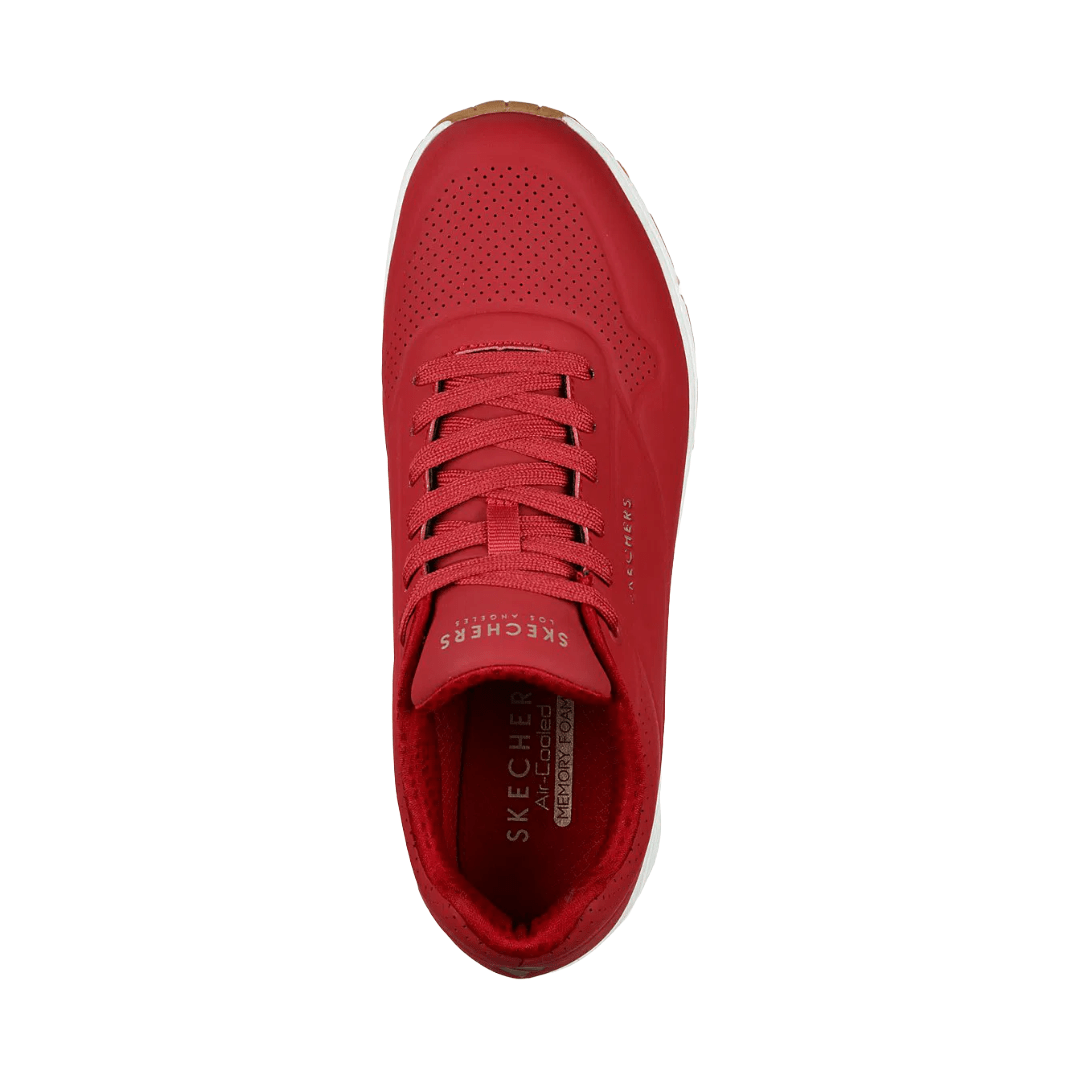 ZAPATILLAS URBANAS SKECHERS UNO STAND ON AIR HOMBRE | 52458-DKRD-2