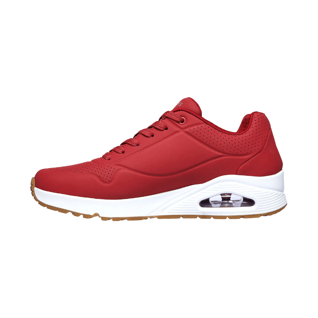 ZAPATILLAS URBANAS SKECHERS UNO STAND ON AIR HOMBRE | 52458-DKRD-3