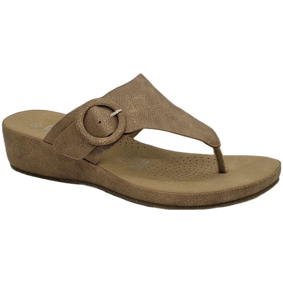 Sandalia Stylo Camel Mujer ST2313-0