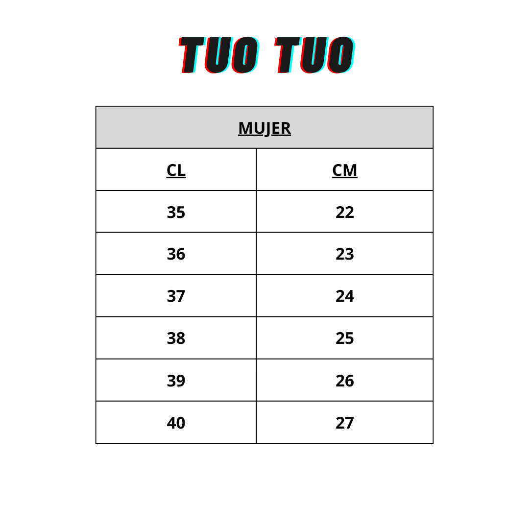 ZAPATOS TUO TUO NEGRO TFY97-3