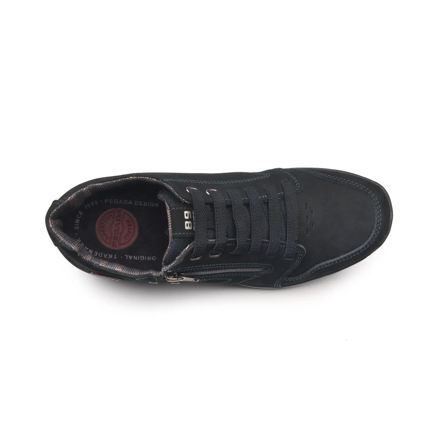 ZAPATILLAS PEGADA CUERO MARINO | 114858-08-2
