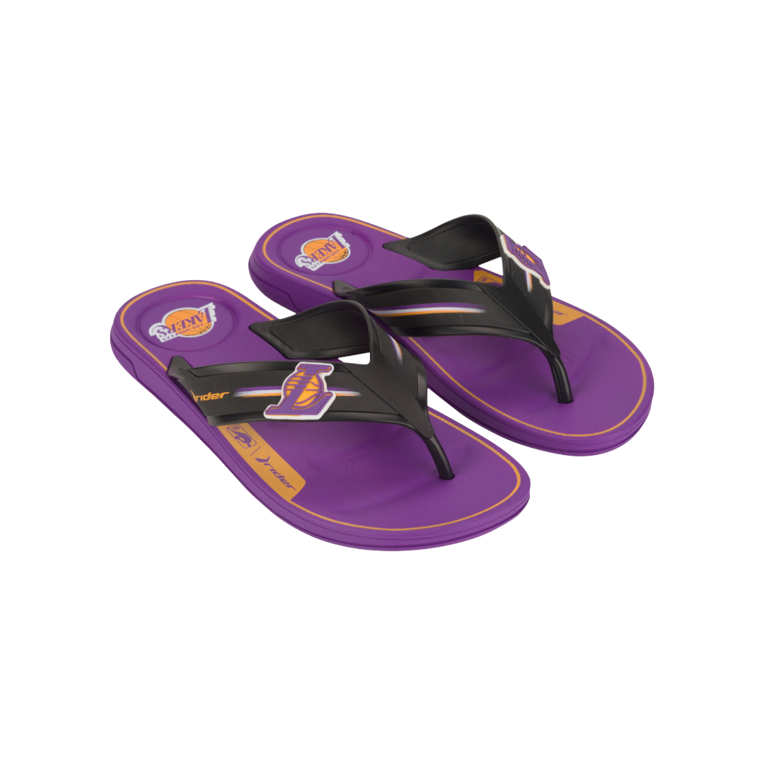 SANDALIAS RIDER NBA LAKERS HOMBRE GR-NB-12245-0