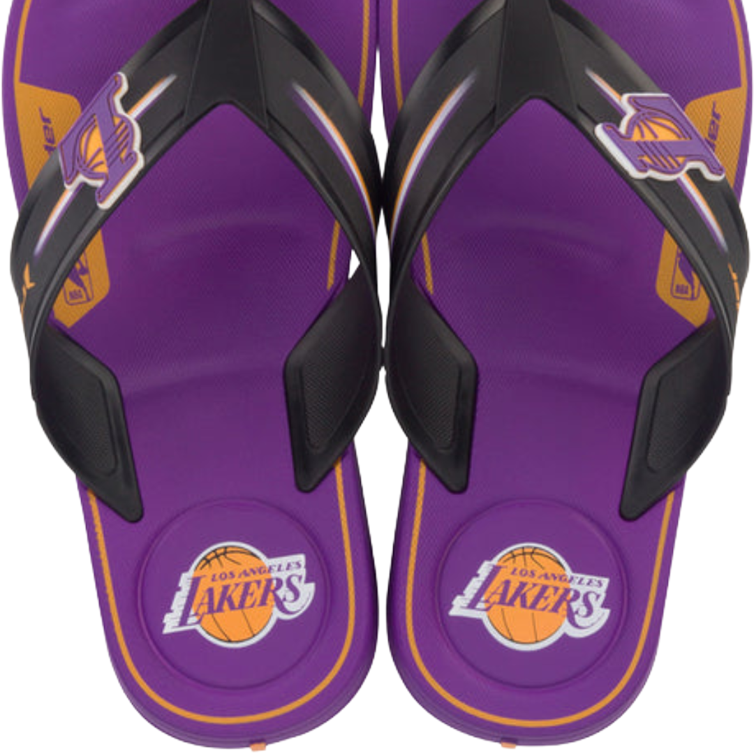 SANDALIAS RIDER NBA LAKERS HOMBRE GR-NB-12245-2