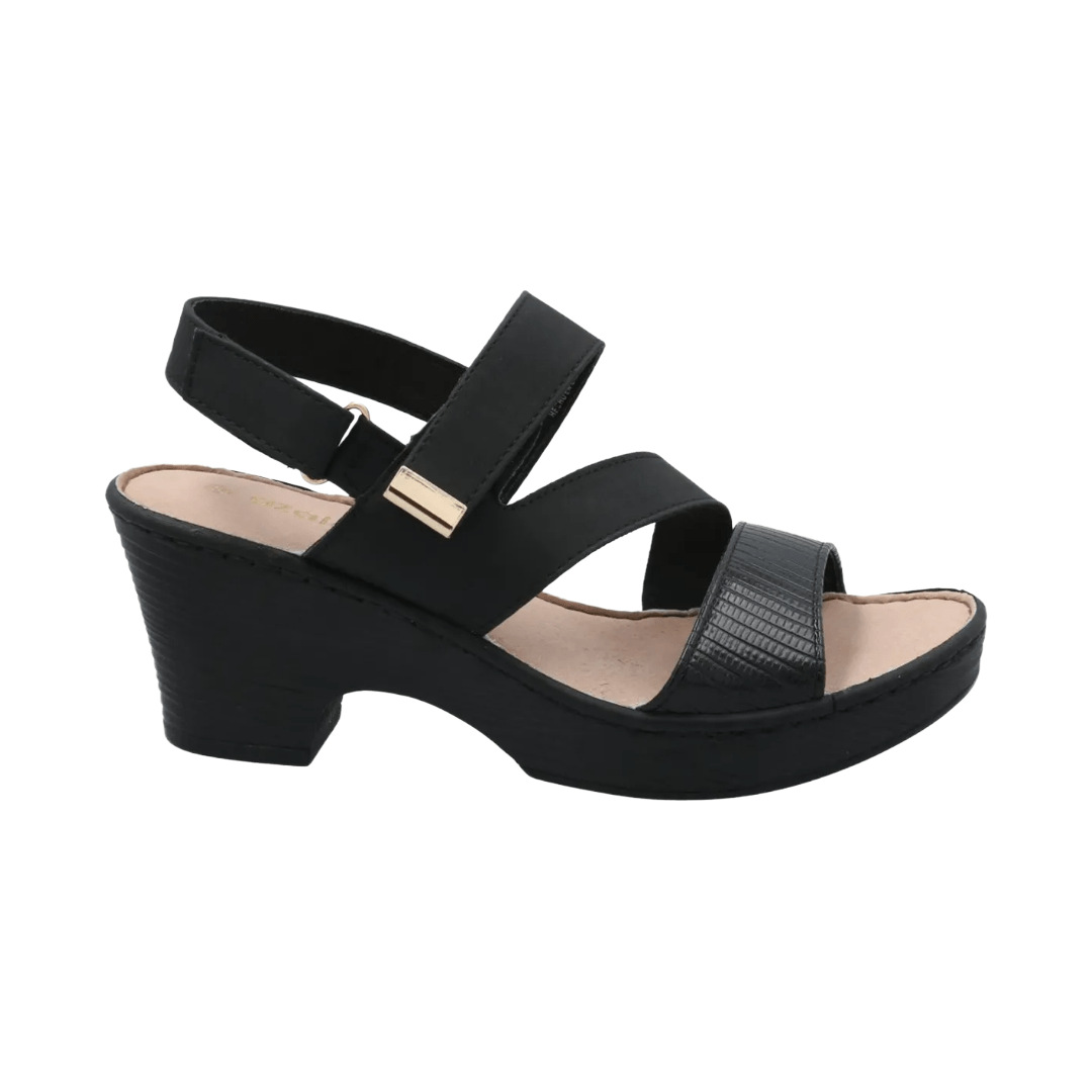 SANDALIAS AZALEIA MILAN 2 NEGRO MUJER | AZ210011302-411-0