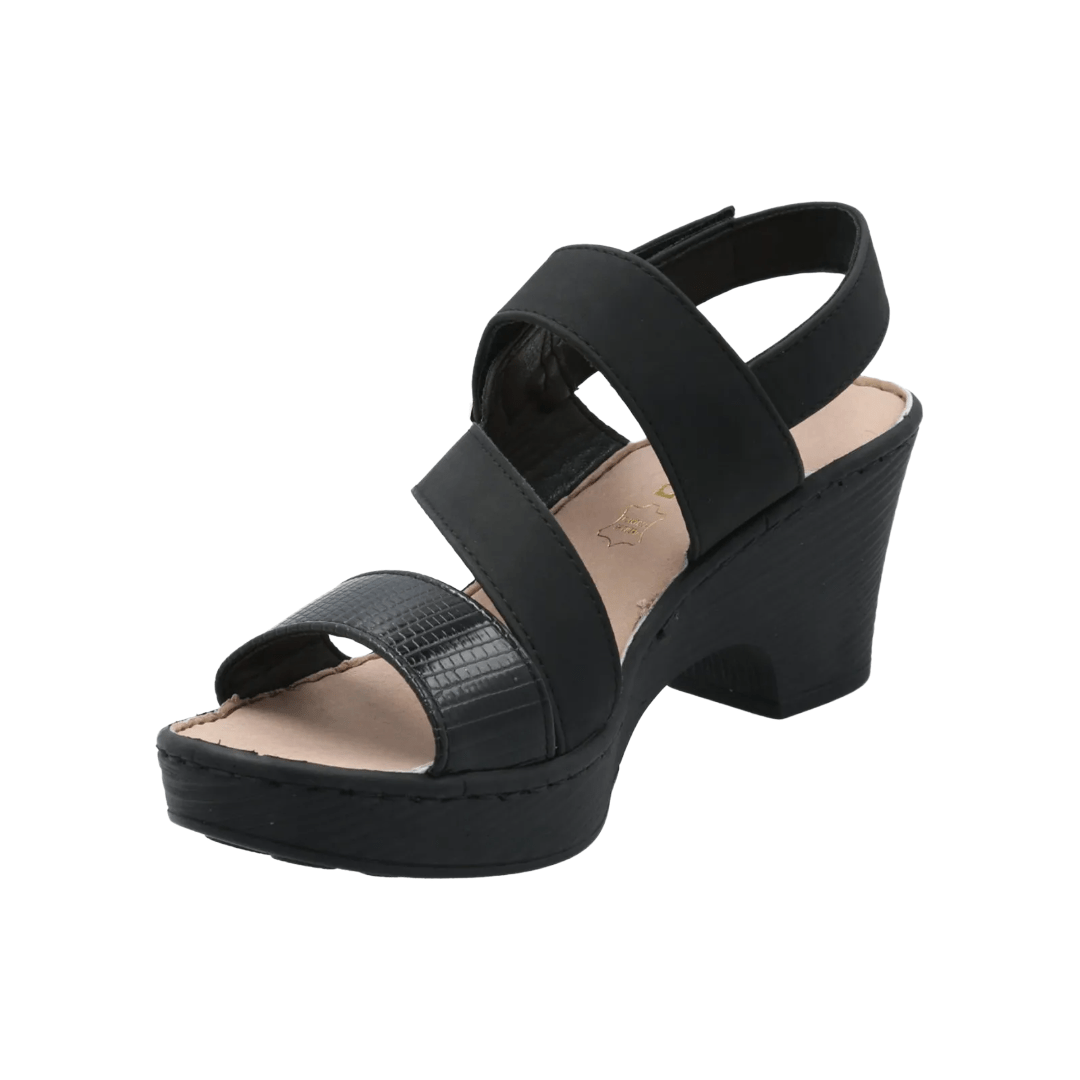 SANDALIAS AZALEIA MILAN 2 NEGRO MUJER | AZ210011302-411-3