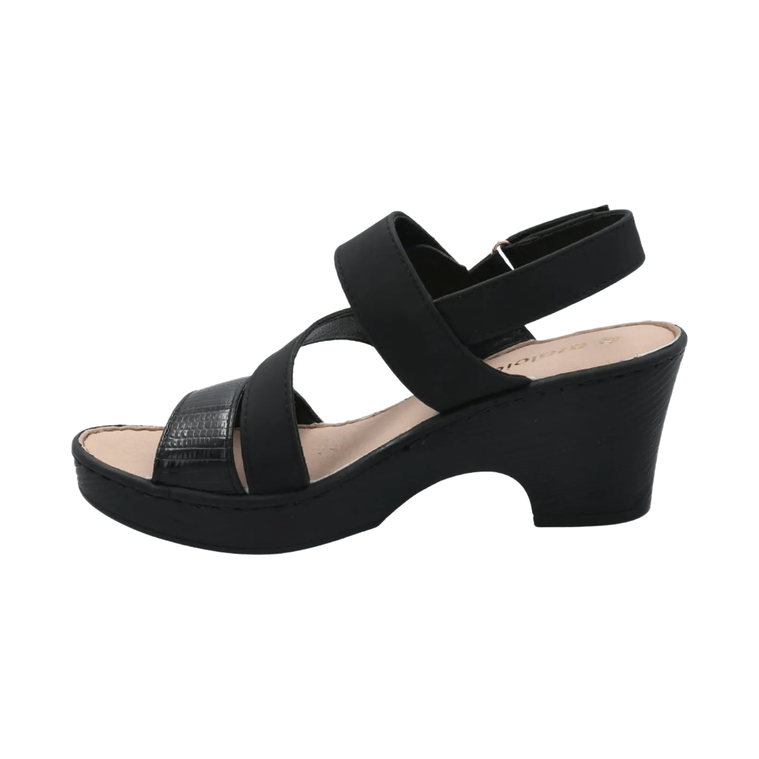 SANDALIAS AZALEIA MILAN 2 NEGRO MUJER | AZ210011302-411-4